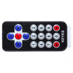 HR0097 Arduino 17key black remote key